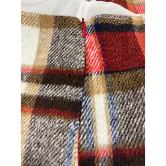 i Wool mini skirt in plaid NWT - Picture 2 of 6